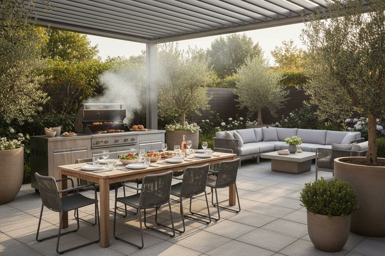 Slideshow Image 2 - Gather, Grill, Unwind
